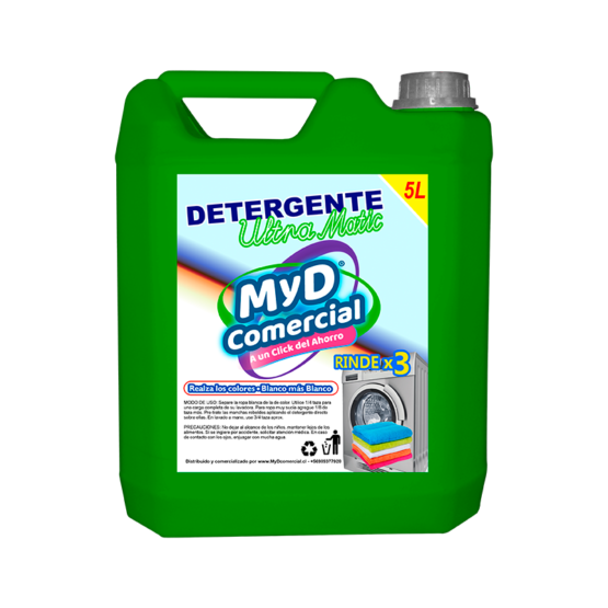 Detergente Ultra Matic 5 Litros