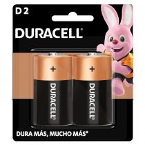 Pack Pila Duracell «D» 2 un