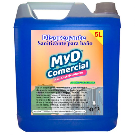 Disgregante Baño Quimico 5 Litros